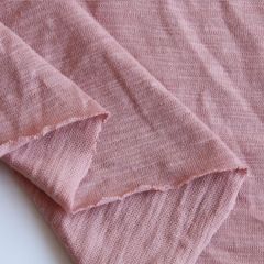 170g棉竹节单面汗布 夏季时尚T恤男女休闲装针织面料