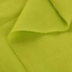 32支CVC卫衣布 涤棉小毛圈鱼鳞针织卫衣面料春夏短裤运动休闲布料